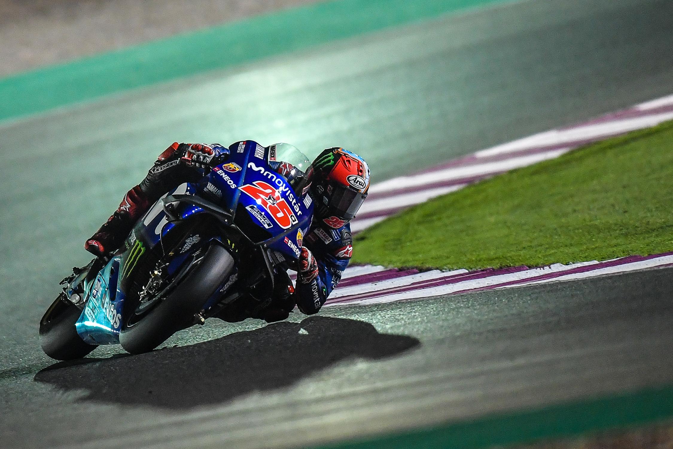Maverik Viñales, el mas rápido en Qatar