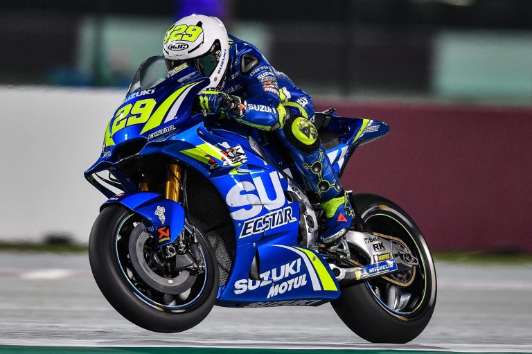 Andrea Iannone puso a Suzuki en lo más alto