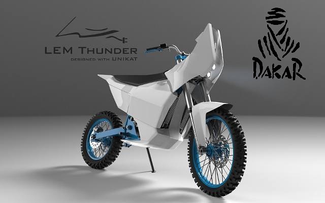 Moto eléctrica para el Dakar