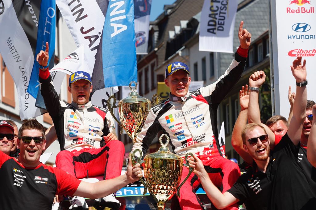 Tanak se llevó el Rally de Alemania de principio a fin