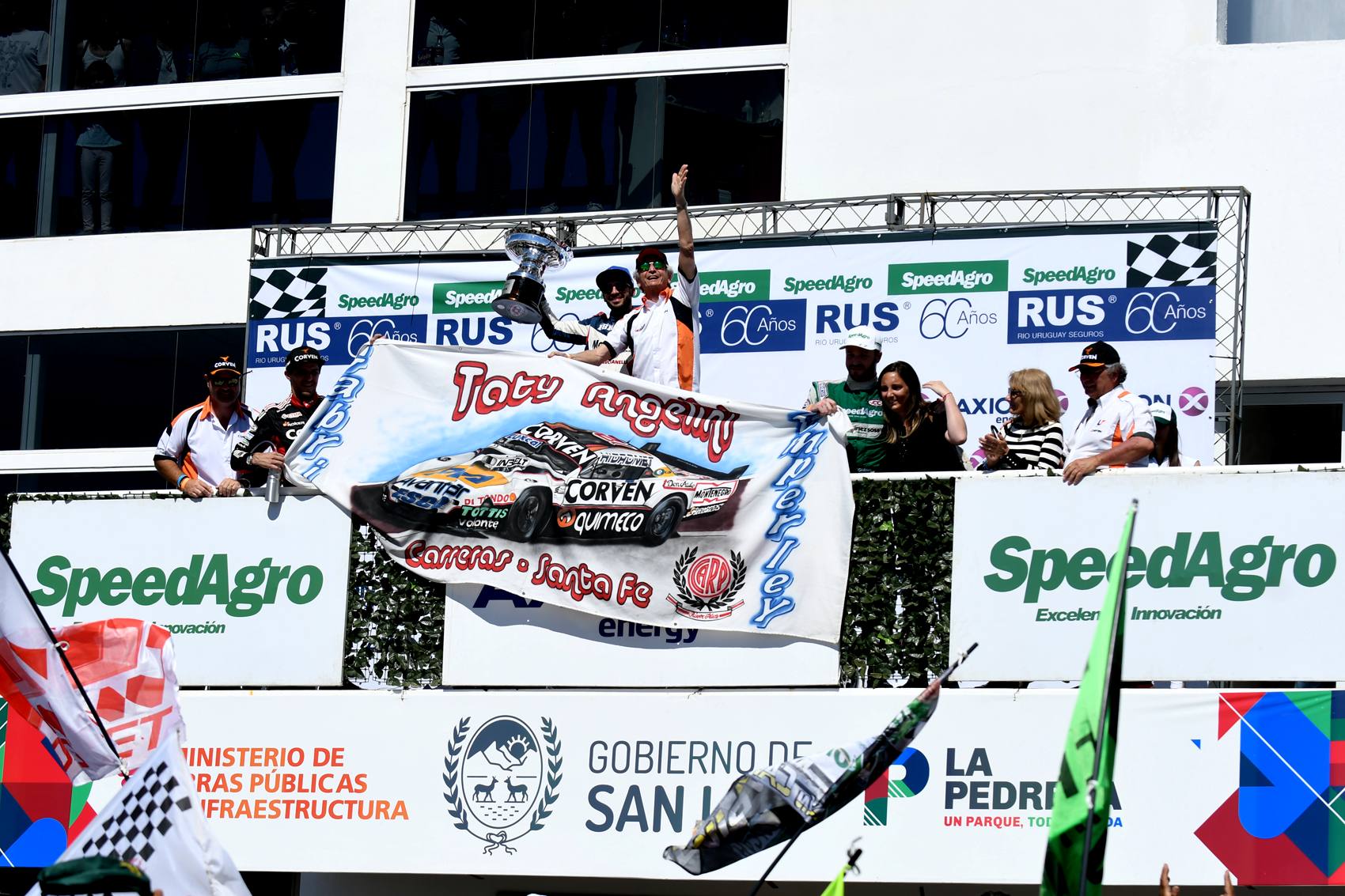 Julian Santero se quedó con una final accidentada en La Pedrera