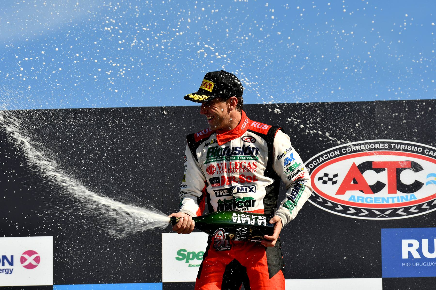 Debut y victoria para Juan Pablo Gianini