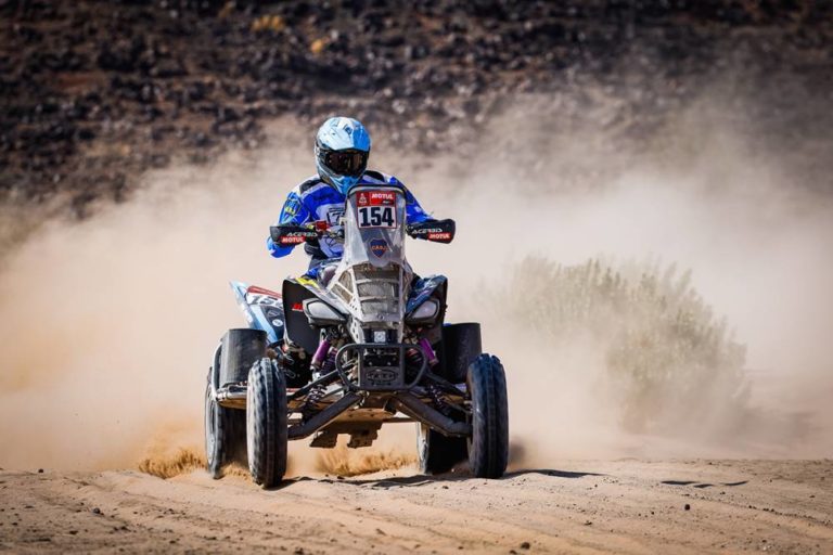 Gran jornada para los argentinos en quads, victoria de Andújar y punta del certamen para Cavigliasso