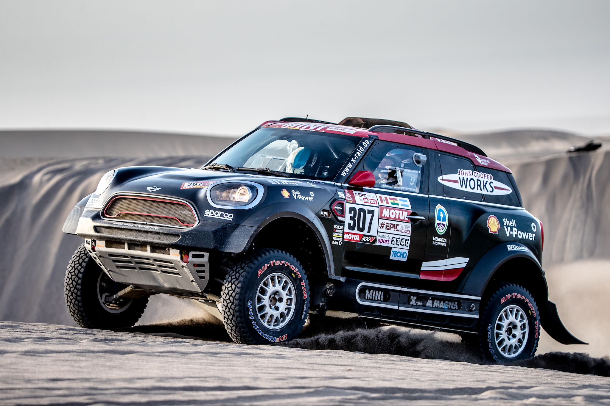 Orly Terranova abandona el Dakar 2018