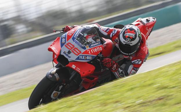 Lorenzo mejoro el record de Sepang en el Test N°3