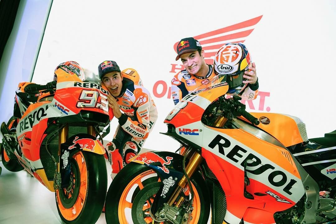 Honda presento su equipo de Moto Gp 2018