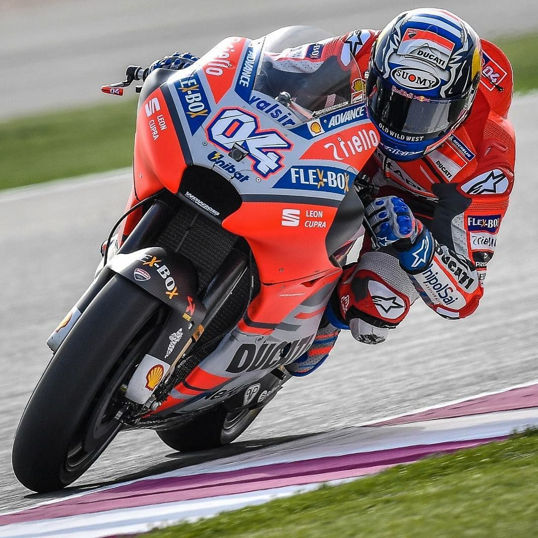 Andrea Dovizioso lideró el primer entrenamiento
