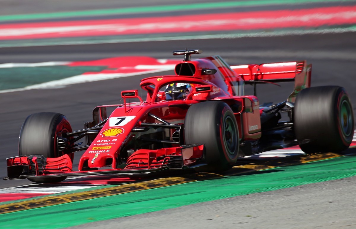 Raikkonen termina la pretemporada en lo más alto
