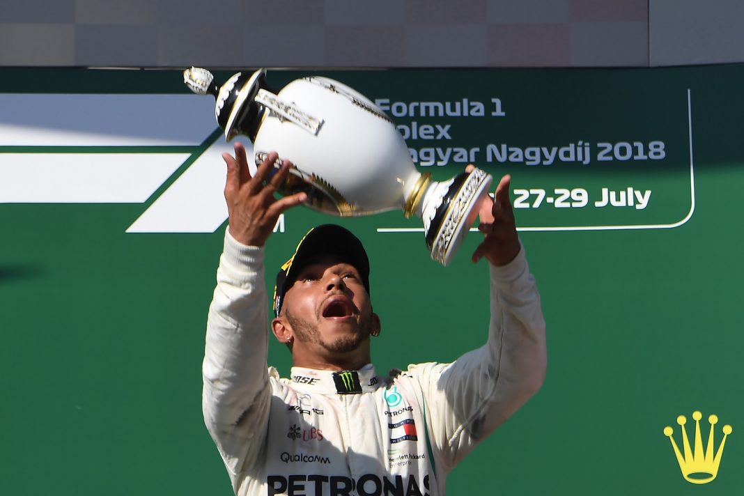 Hamilton gana el caluroso GP de Hungría