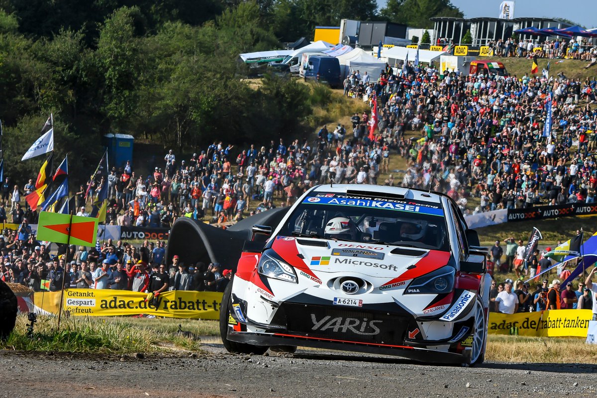 Tanak domina en Alemania con Sordo a sus espaldas