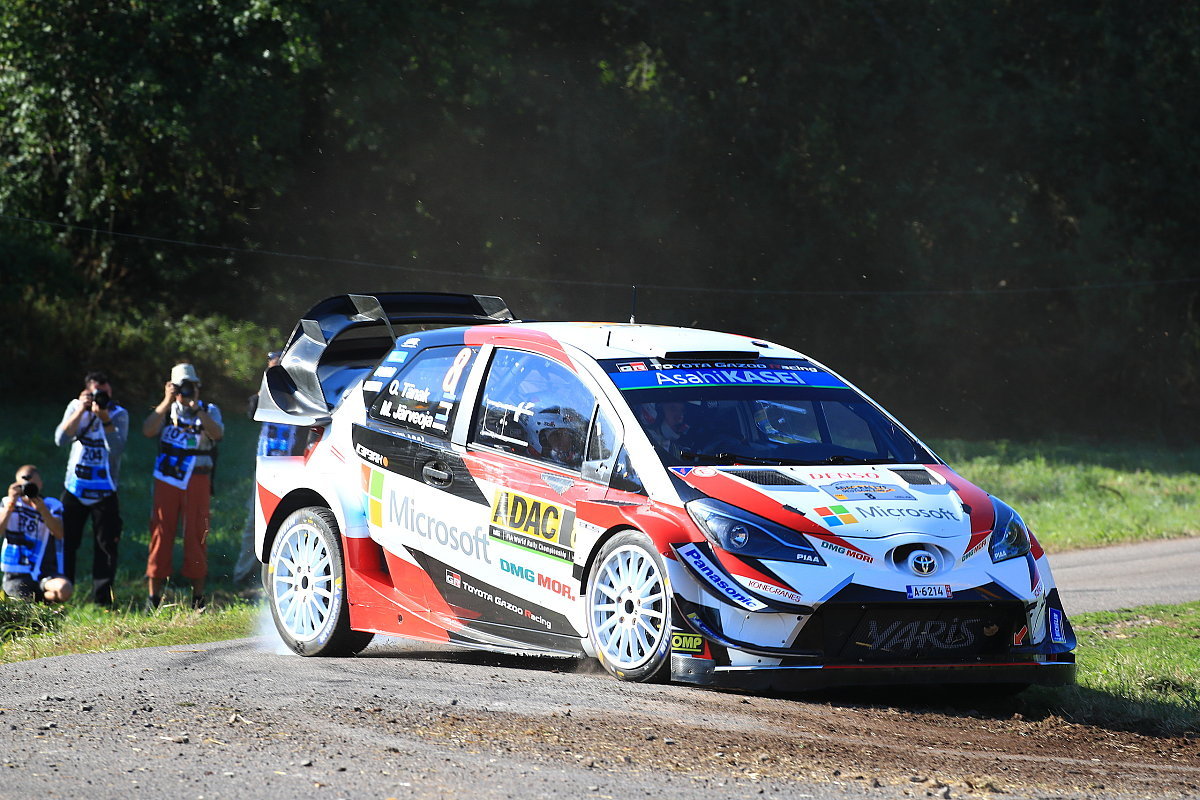 Tanak lidera la primera especial del Rally de Alemania