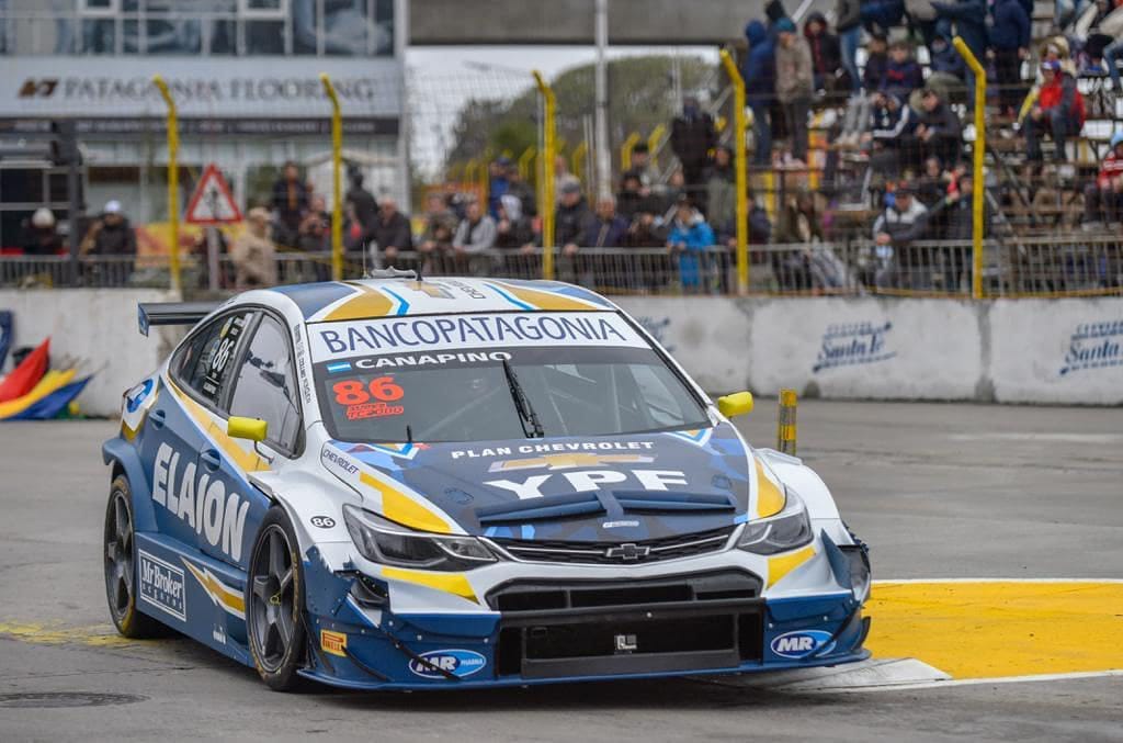 La pole fue para Canapino bajo la lluvia