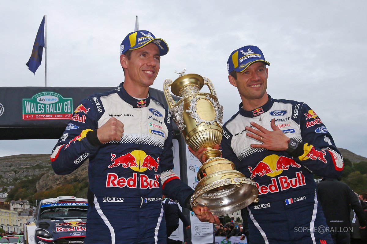 Ogier gana en Gales y se ajusta el campeonato