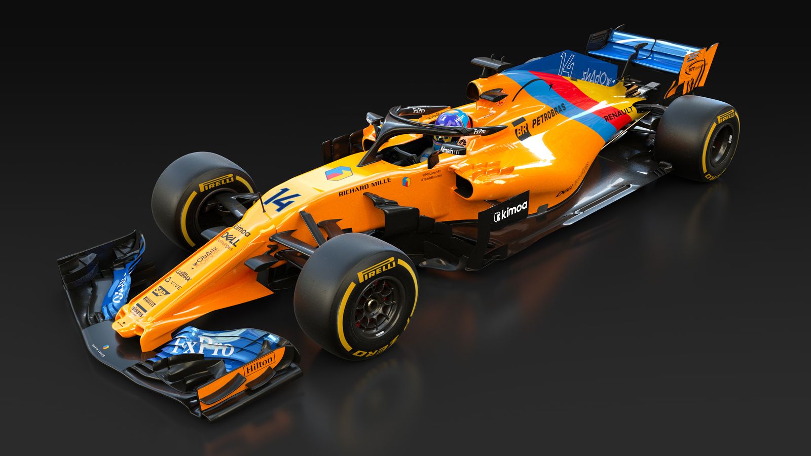 Así se verá el último F1 de Fernando Alonso