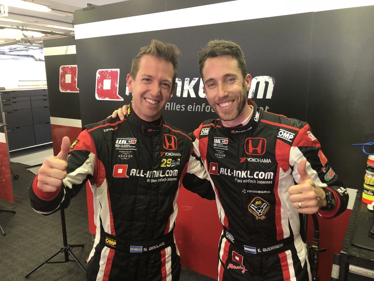 Girolami y Guerrieri dominaron la primer práctica en Hungría