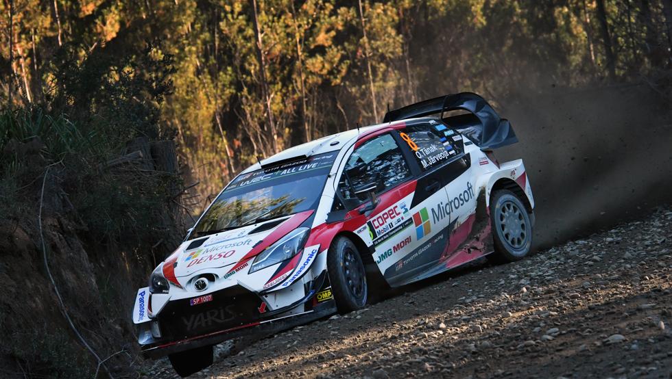 Ott Tänak es el líder del Rally en Chile