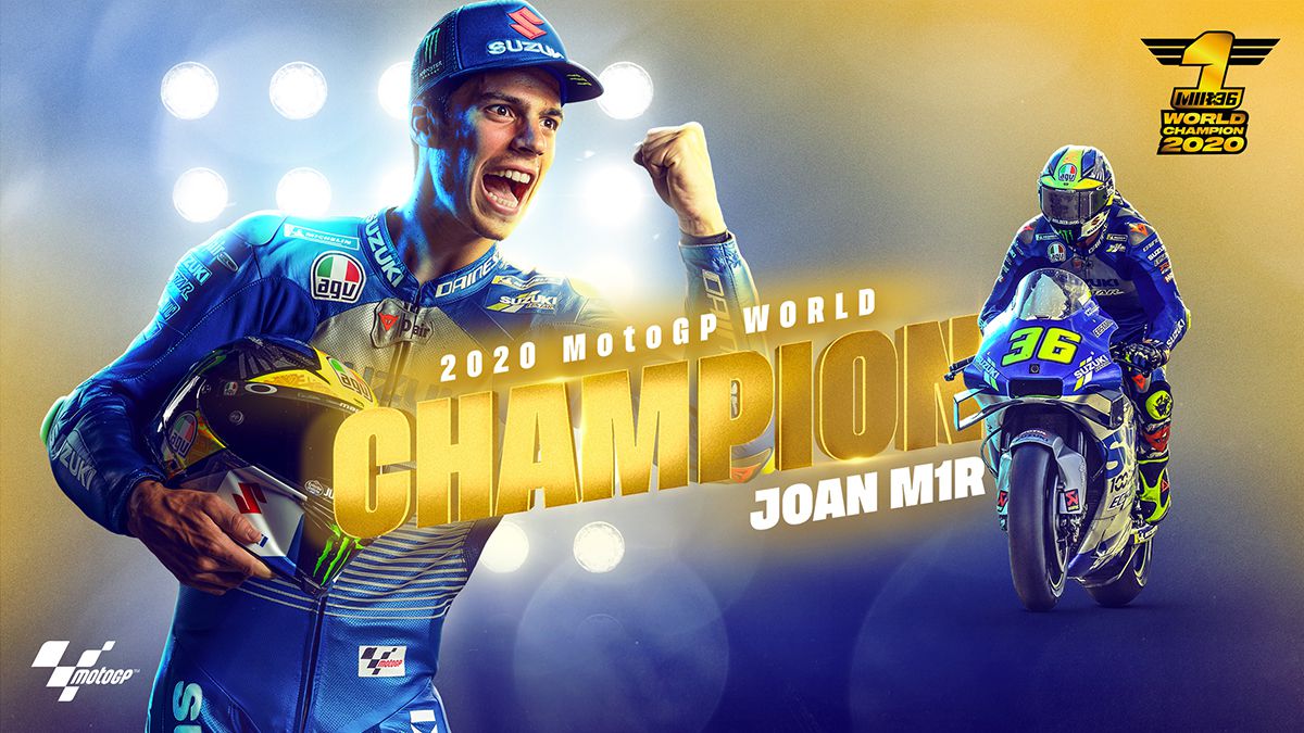 Joan Mir se coronó campeón tras ganar en Valencia y a una carrera para el final