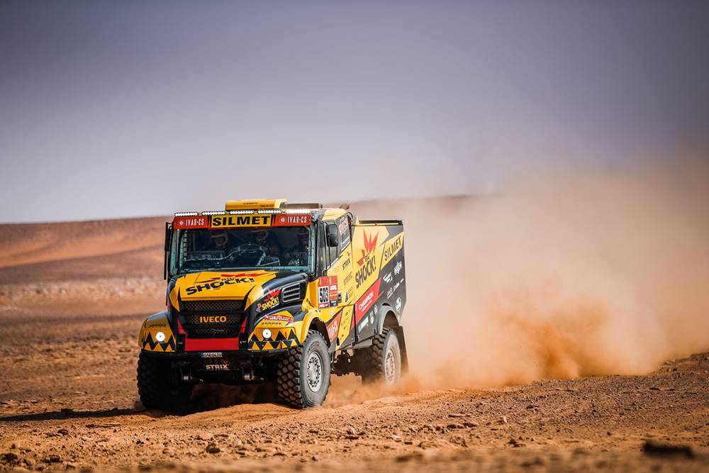 Macik venció a los Kamaz en la novena etapa