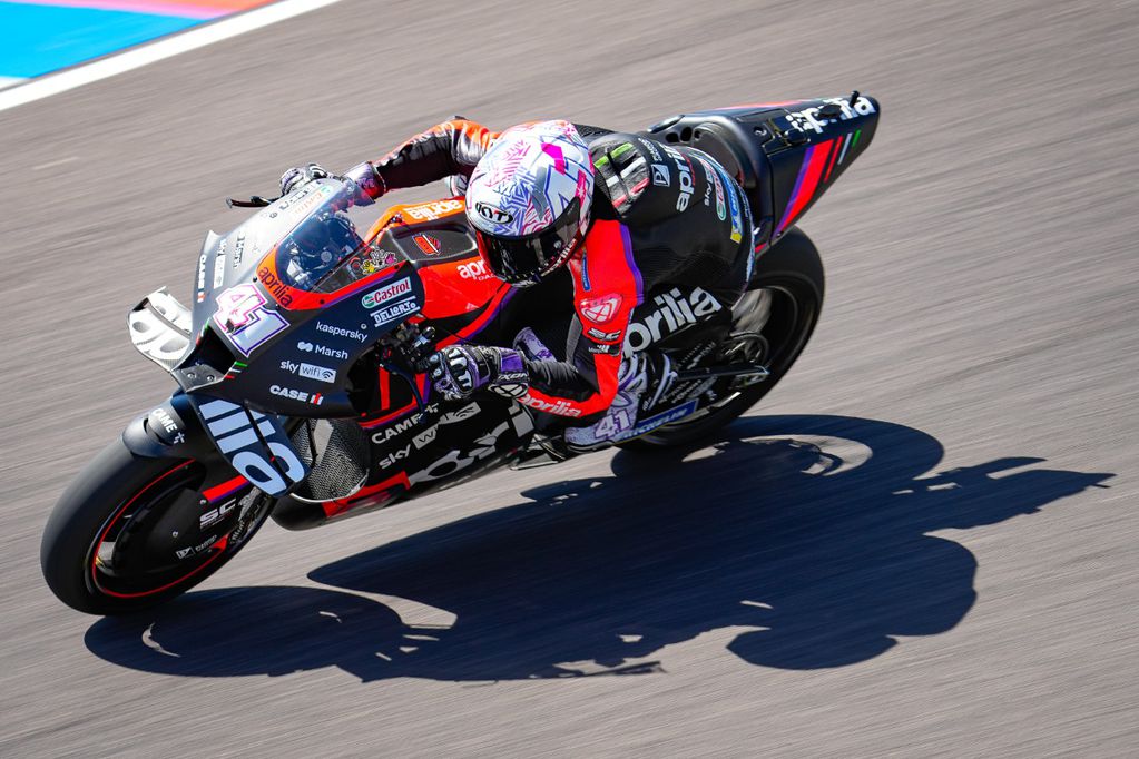 Espargaró le da a Aprilia en Argentina su primera pole en MotoGP