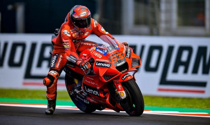Bagnaia gana su segunda pole consecutiva en MotoGP