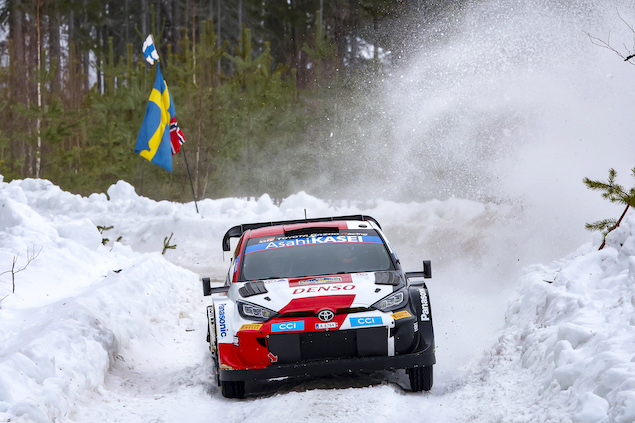 Rovanpera lidera sobre Tanak tras la primera etapa en Suecia