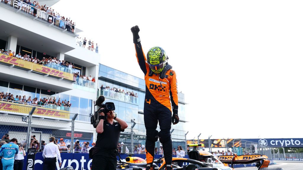 Lando Norris logró una histórica victoria en F1 en Miami