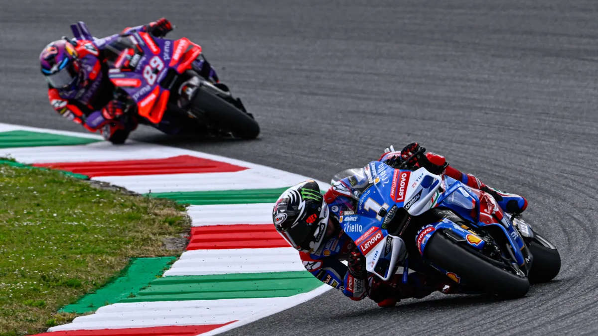Bagnaia y Bastianini realizan un magnífico doblete en Mugello