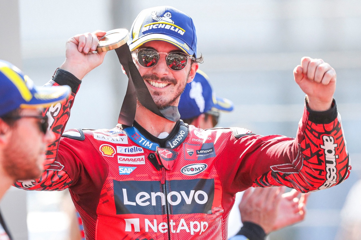 Bagnaia se lleva la victoria en la sprint de Indonesia