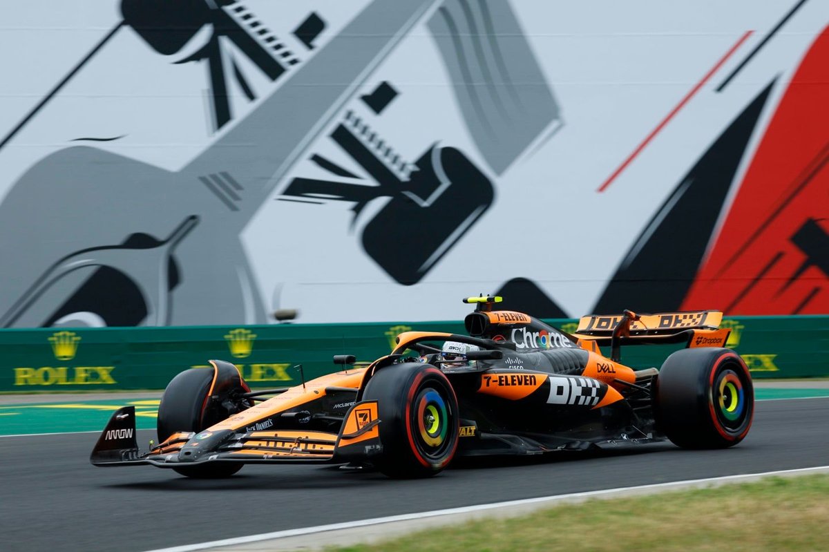 McLaren asegura la pole y bloquea la primera fila en Hungría, poniendo en aprietos a Verstappen