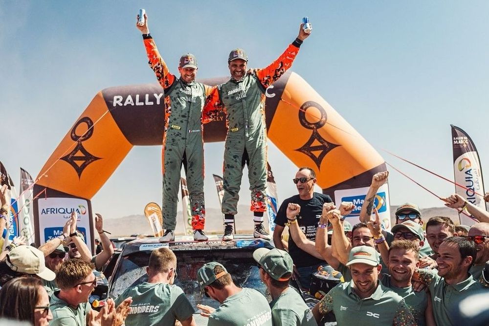 Al Attiyah conquista su tercer título mundial en el Rally de Marruecos 2024