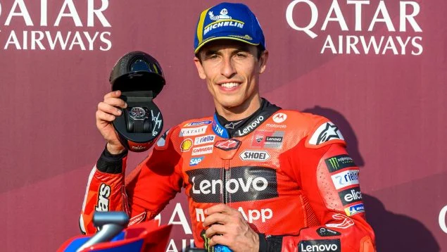 Marc Márquez gana la sprint en Qatar y recupera el liderazgo del Mundial